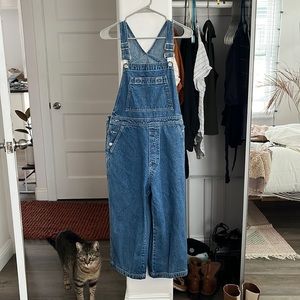Wide Leg Gap Jean Overalls
